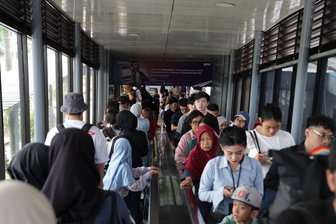 Tiket KA Lebaran 2026 dan Tiket Diskon 30% KA Ekonomi Komersial dari Daop 2 Bandung Terus Diminati