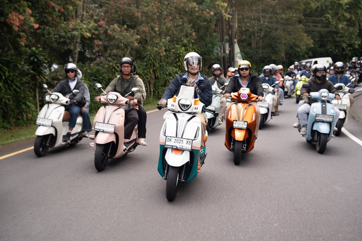 Lautan Classy Yamaha Padati Bali! Lebih dari 500 Rider Ramaikan CLASSY Ride & Chill 2026