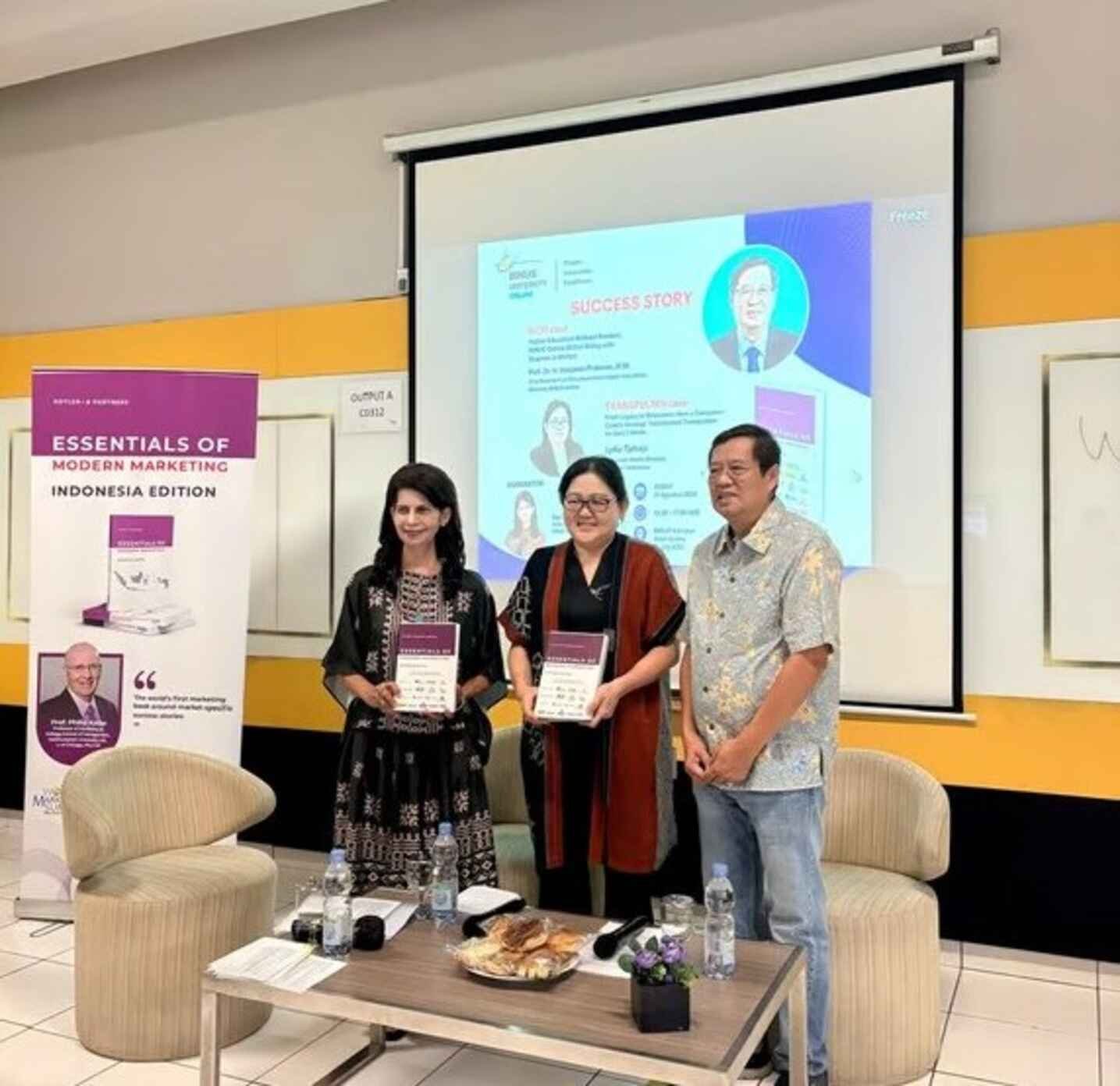 BINUS Online (BION) Menjadi Studi Kasus dalam Buku Kotler Indonesia edition, Angkat Pembelajaran dari Indonesian Marketing Success Stories
